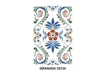 AZULEJO SEVILLANO GRANADA 20X30