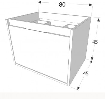 MUEBLE BAÑO SUSPENDIDO SANTORINI