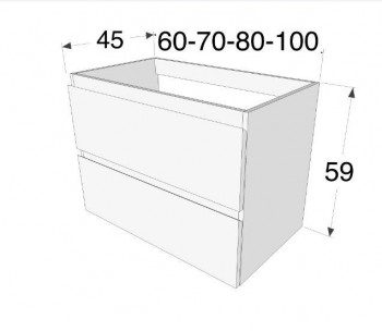 MUEBLE SUSPENDIDO MIKONOS