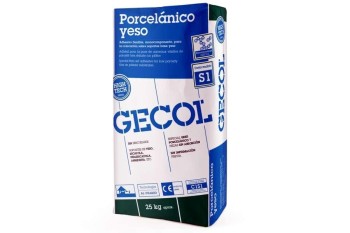 MORTERO PORCELANICO YESO