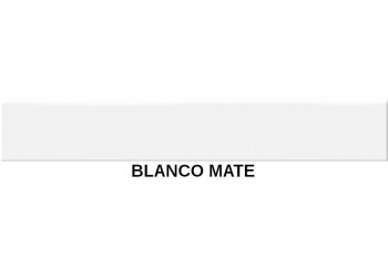 RODAPIES BLANCO MATE 10X60