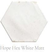 SERIE HOPE HEX MATT 15X17,30