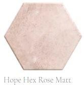 SERIE HOPE HEX MATT 15X17,30